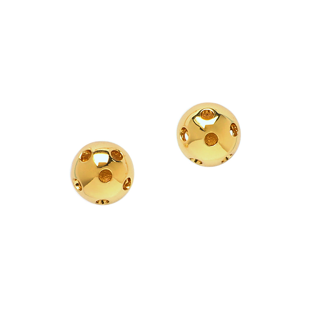 Chelsea Charles Pickleball Gold Earrings