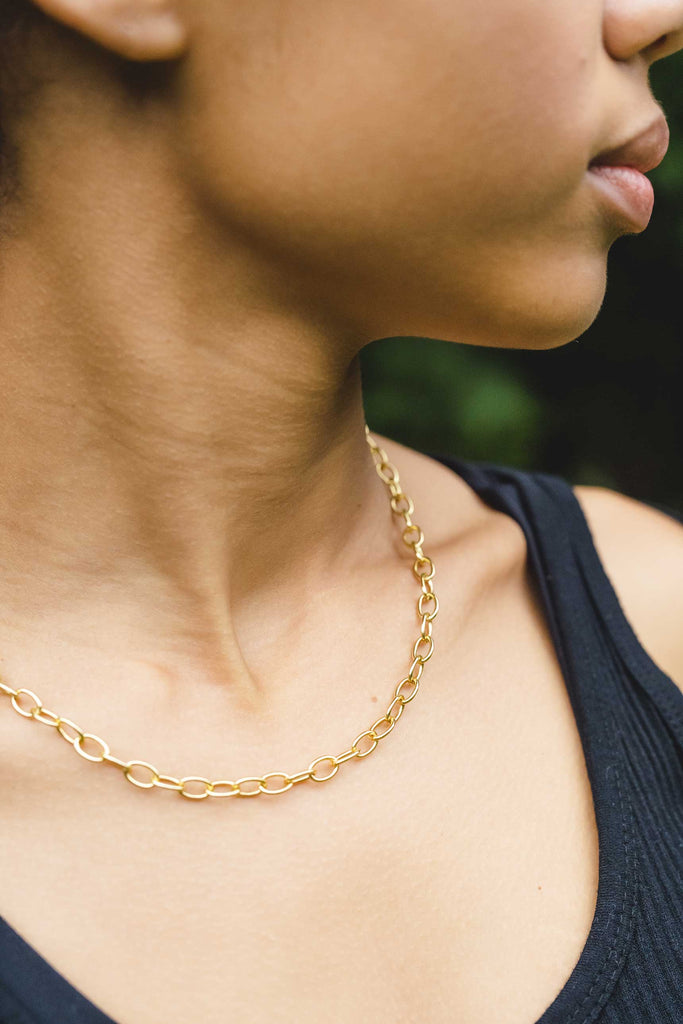 Chelsea Chain Chelsea Charles Pace Gold Chain Necklace | Chelsea Charles Jewelry