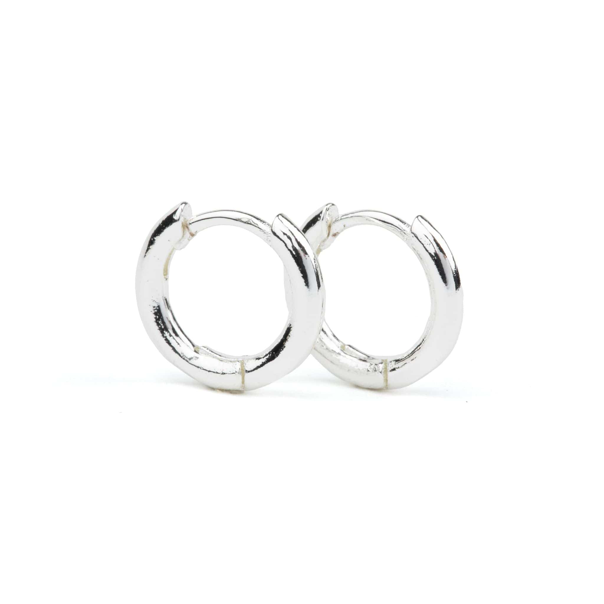 The Perfect Silver Huggie Hoops1