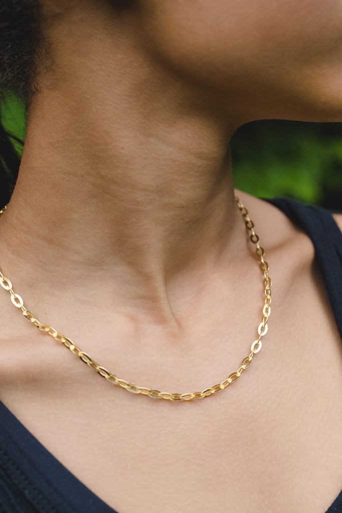 Champion Chain Halftime Gold Necklace by Chelsea Charles