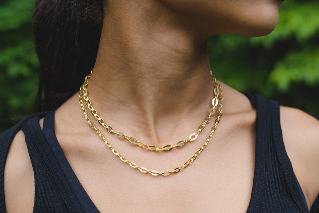Chelsea Charles Overtime Gold Chain Necklace | Chelsea Jewelry
