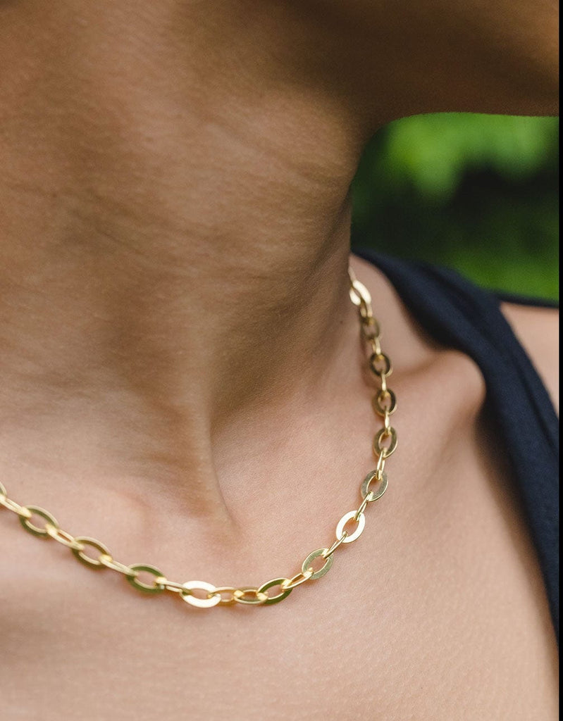Champion Chain Overtime Gold Necklace by Chelsea Charles