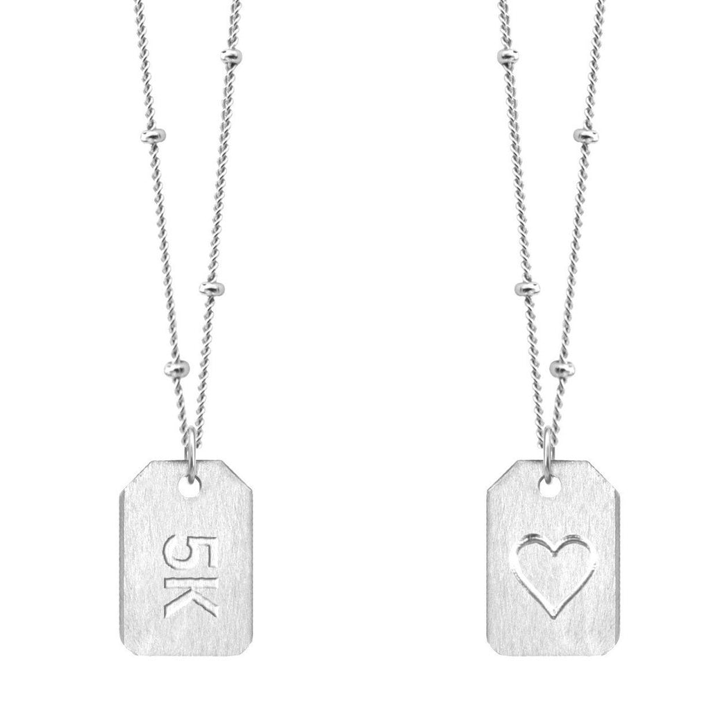 Love Tag Necklace - 5k
