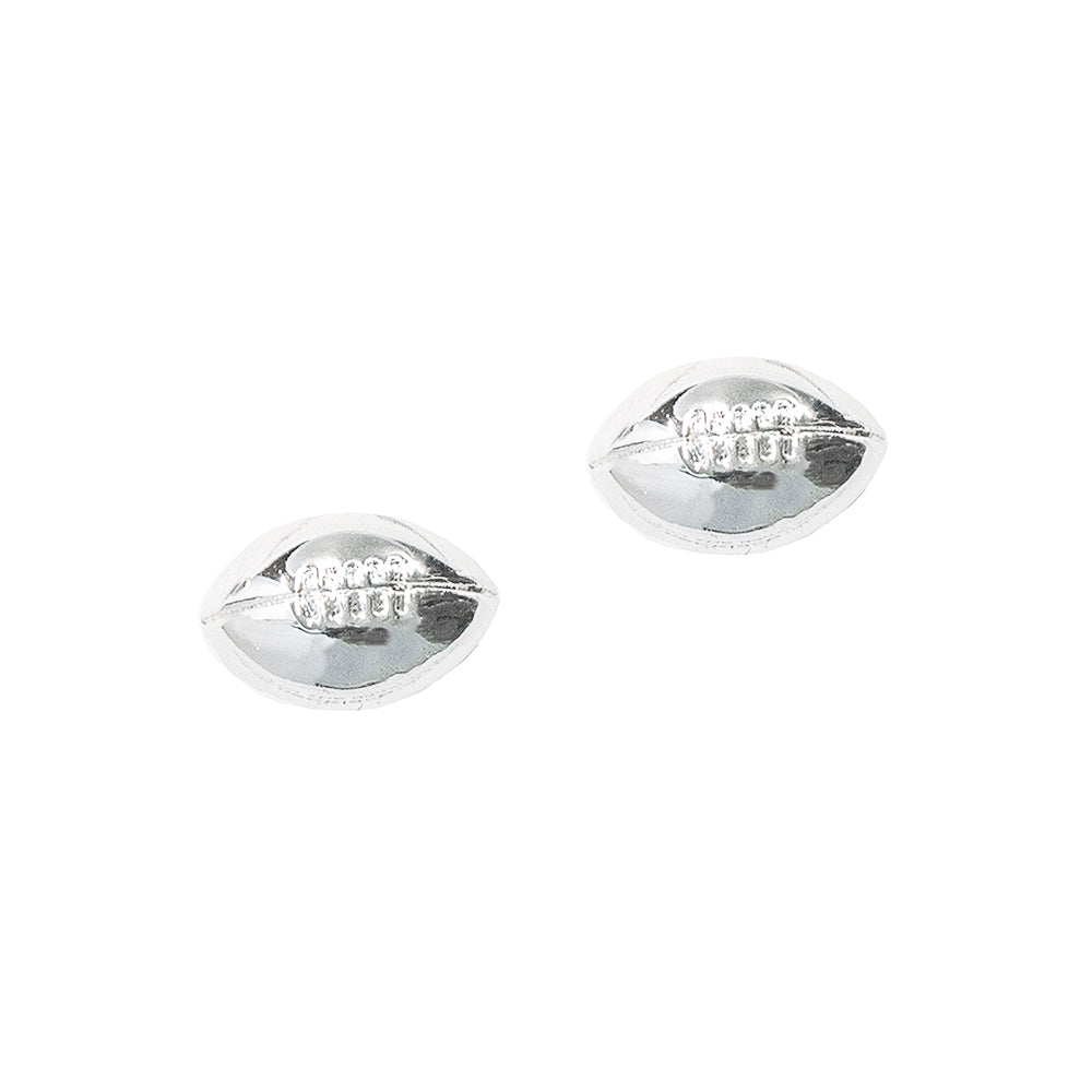 CC Sport Silver Softball Earrings