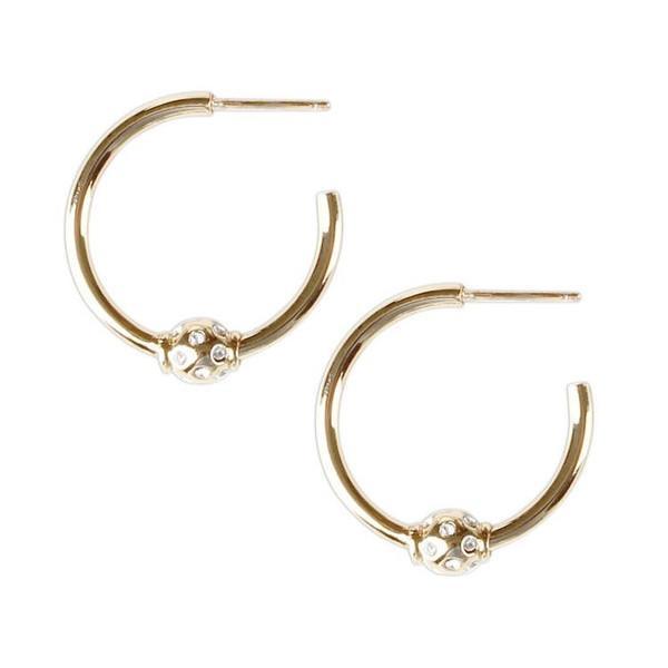 Birdie Silver Mini Hoop Earrings | Lightweight and Elegant Hoops
